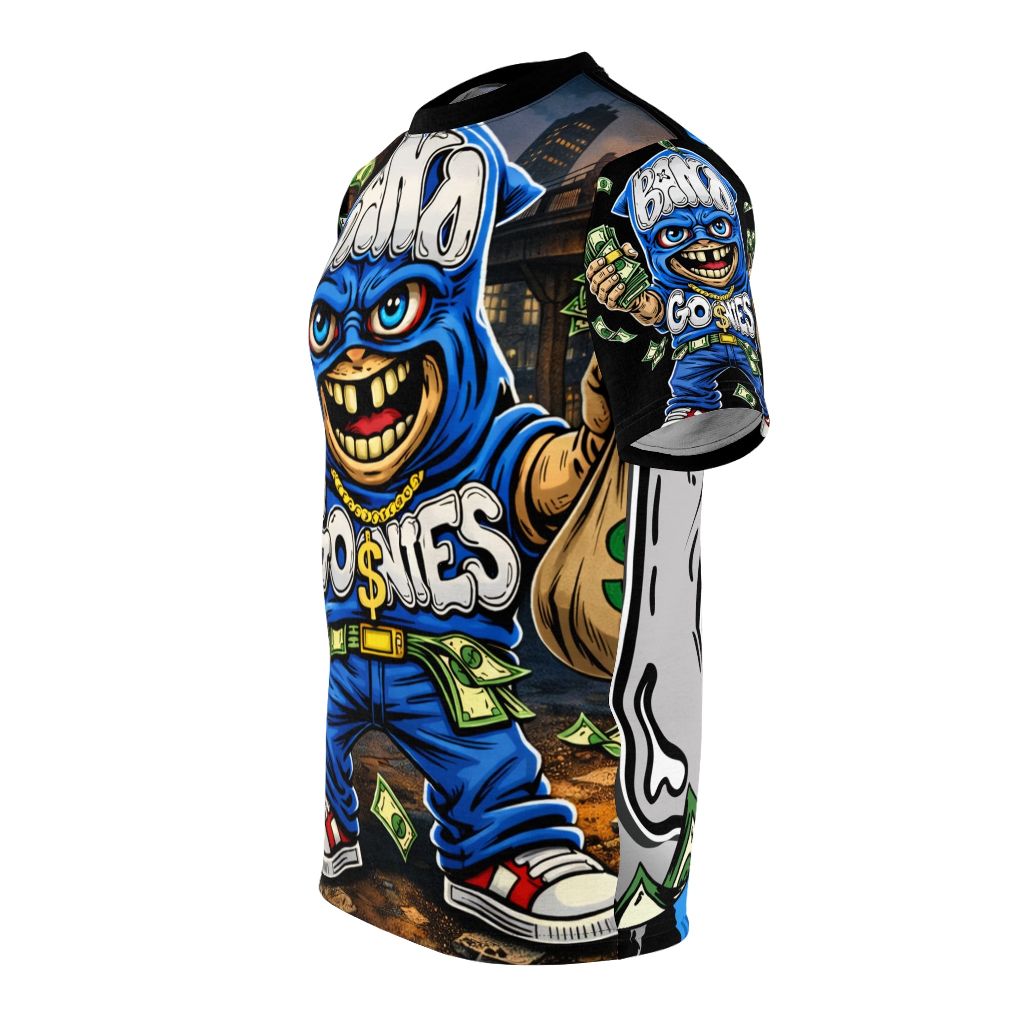 Cut & Sew T-Shirt | Blue Goonie