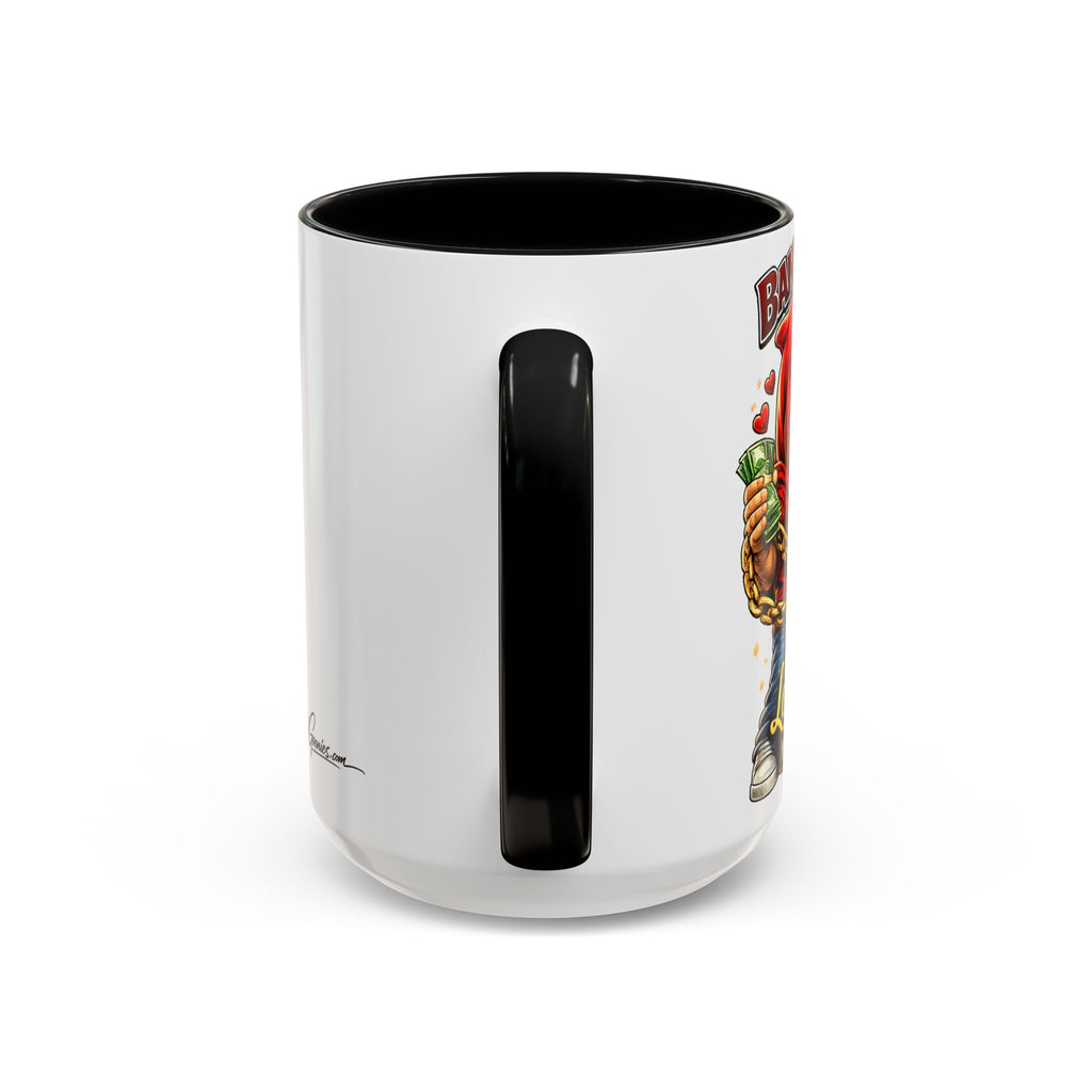 Accent Coffee Mug (15oz) | Red Goonie Couple "Locked in, No Parole"