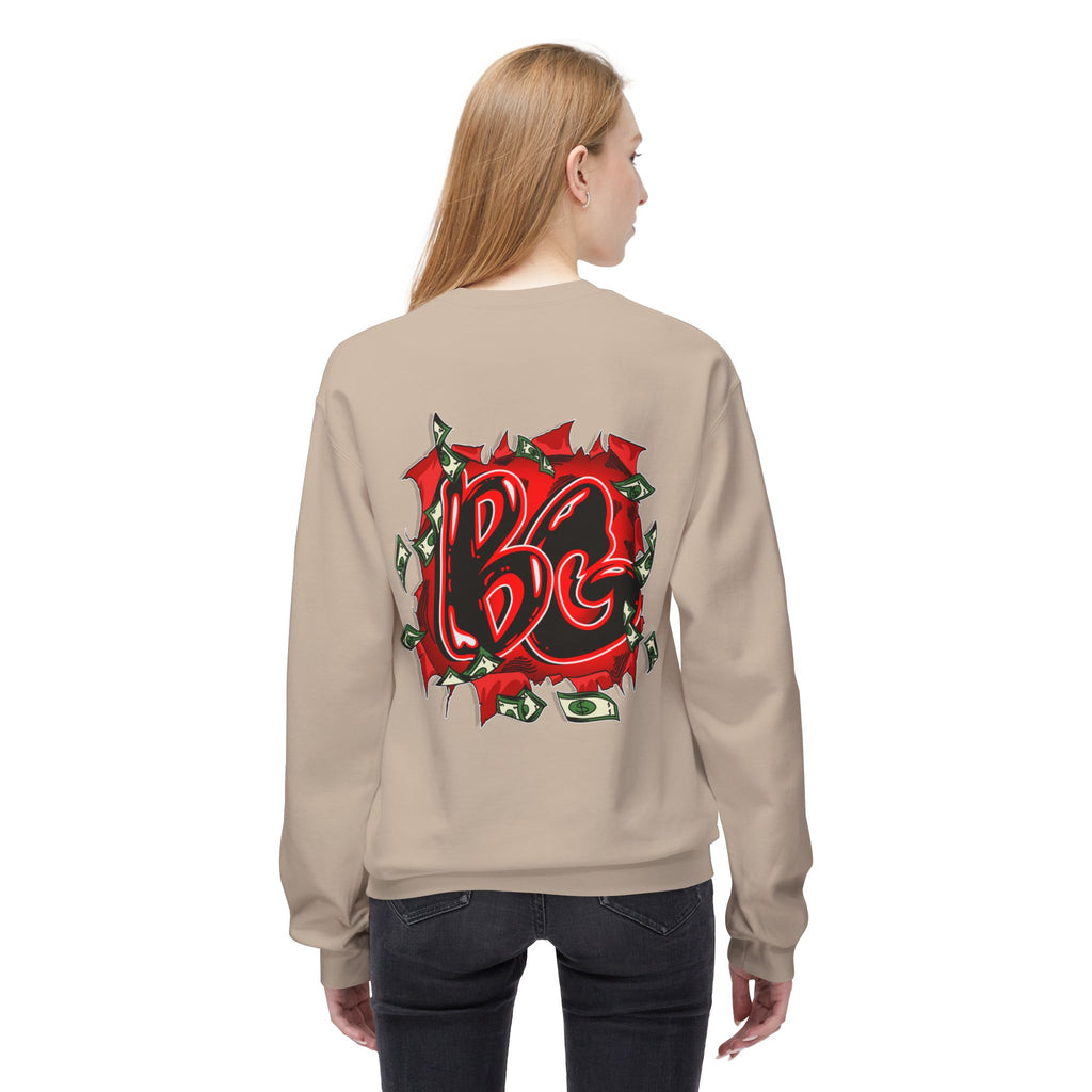 Midweight Soft Style Fleece Crewneck Sweatshirt