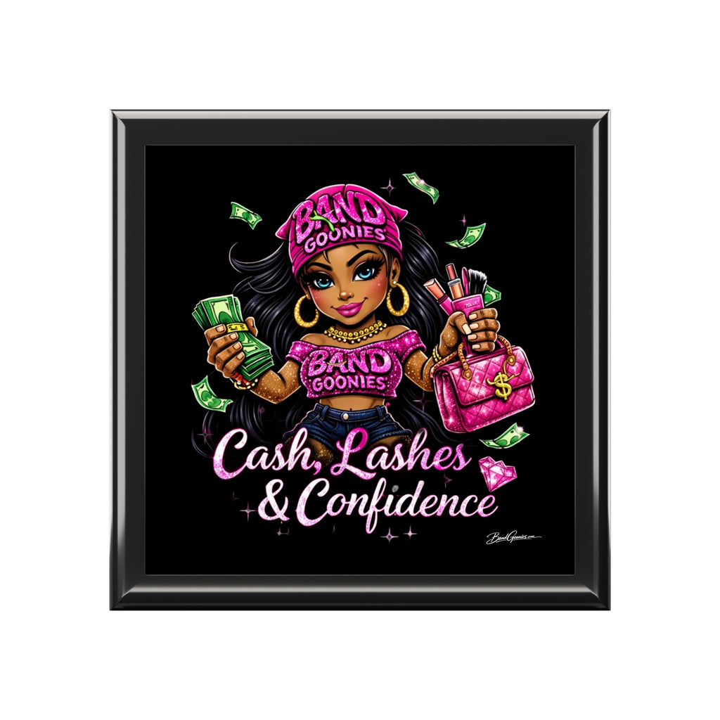 Jewelry Box | Pink Girl Goonie "Cash, Lashes & Confidence"