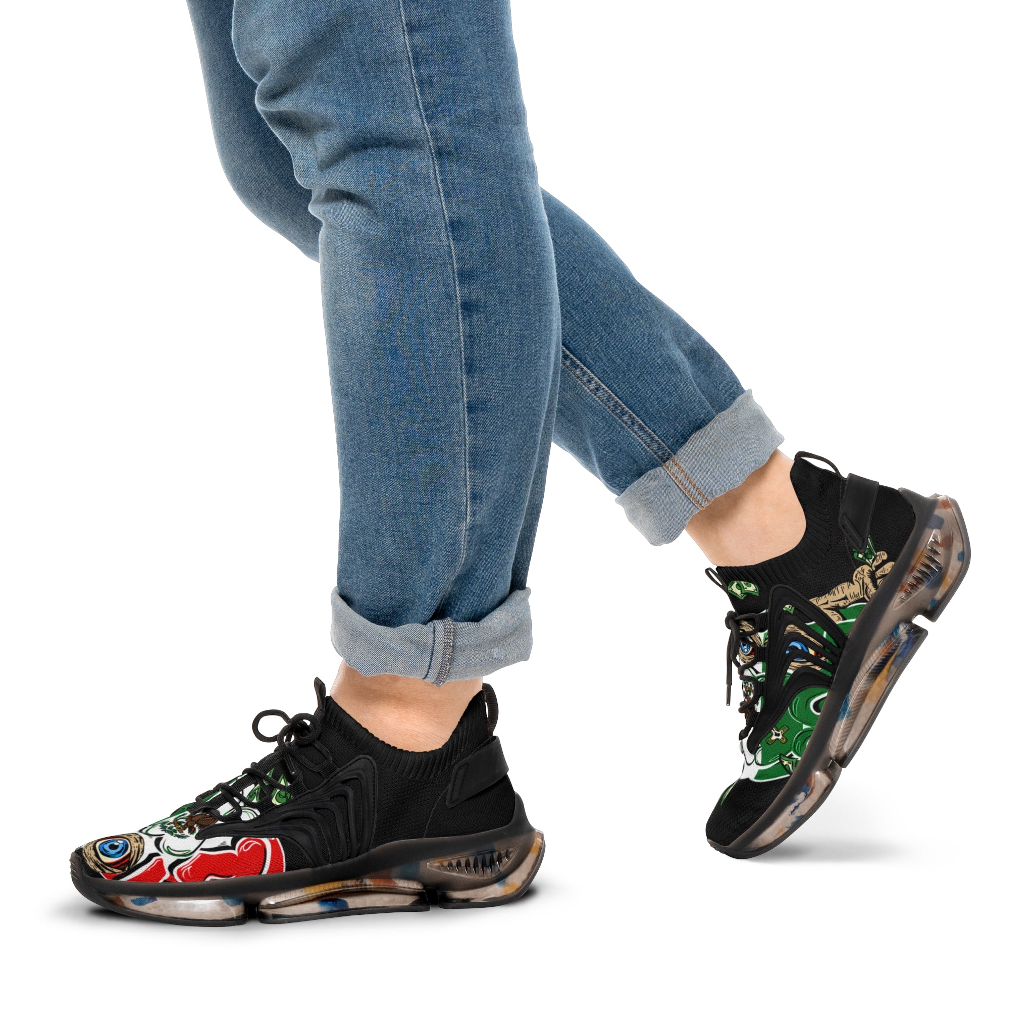 Men's Mesh Sneakers | Mexico Band Goonies
