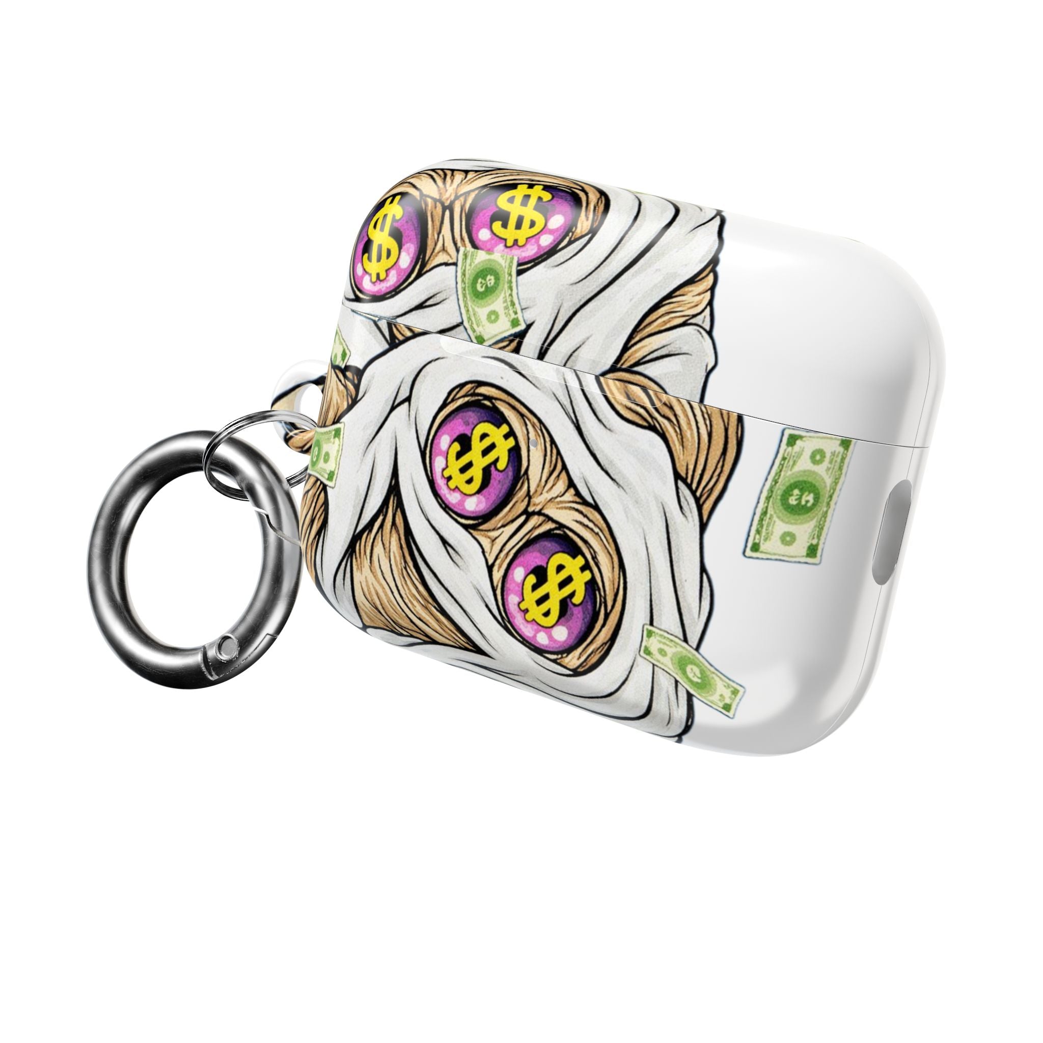 Air Pod Case with Carabiner