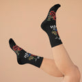 "Plans into Profit" Red Goonie Poly Socks