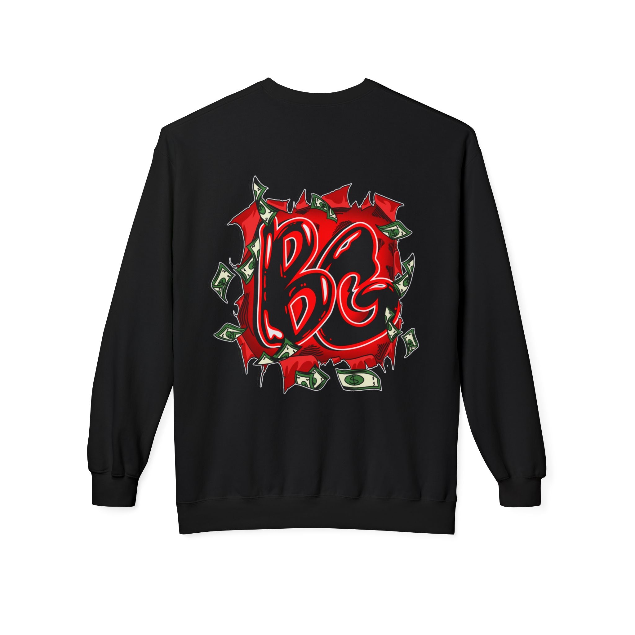 Midweight Soft Style Fleece Crewneck Sweatshirt