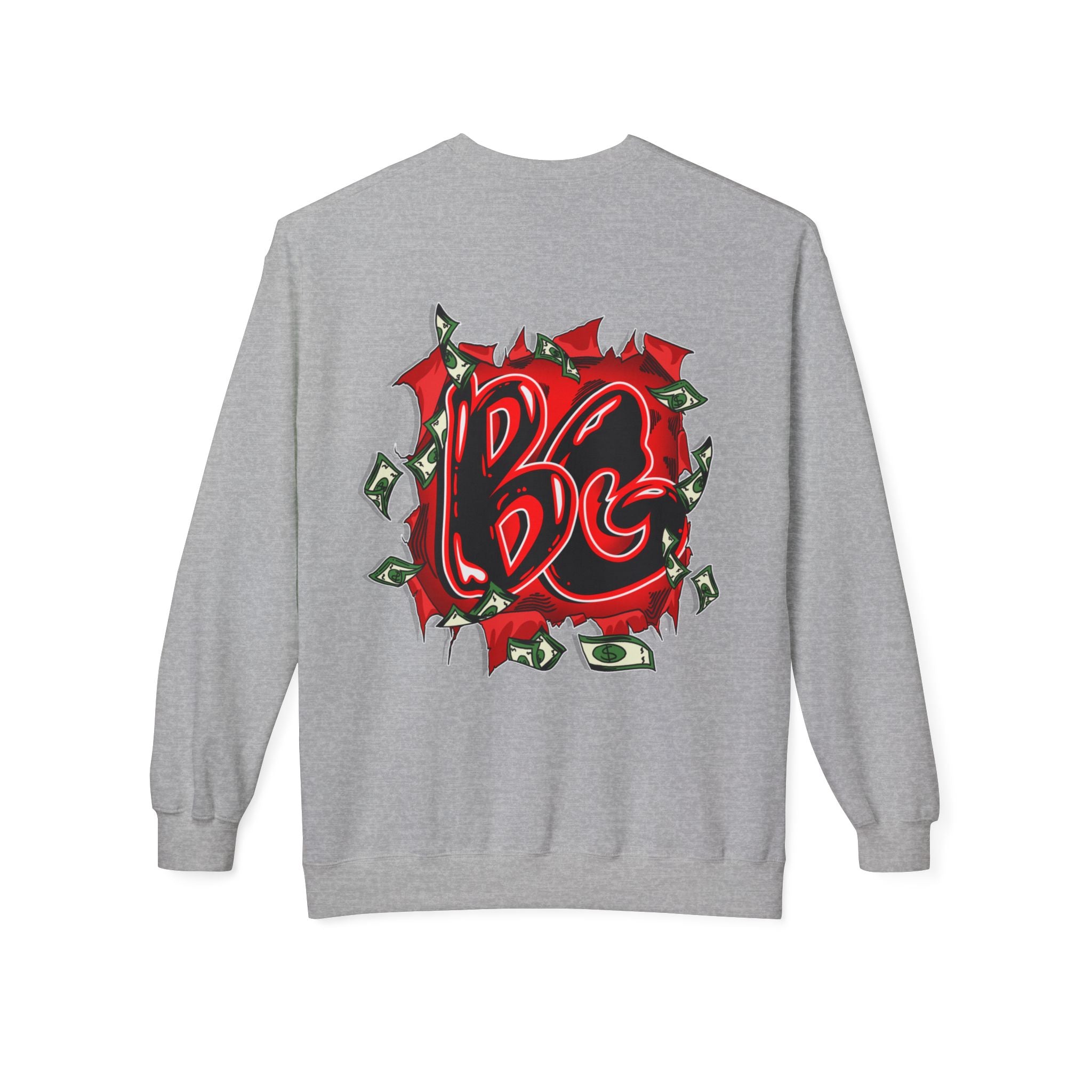 Midweight Soft Style Fleece Crewneck Sweatshirt