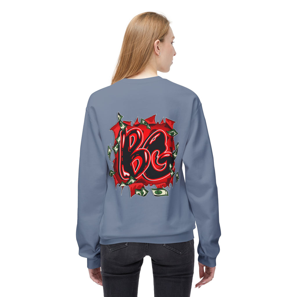 Midweight Soft Style Fleece Crewneck Sweatshirt
