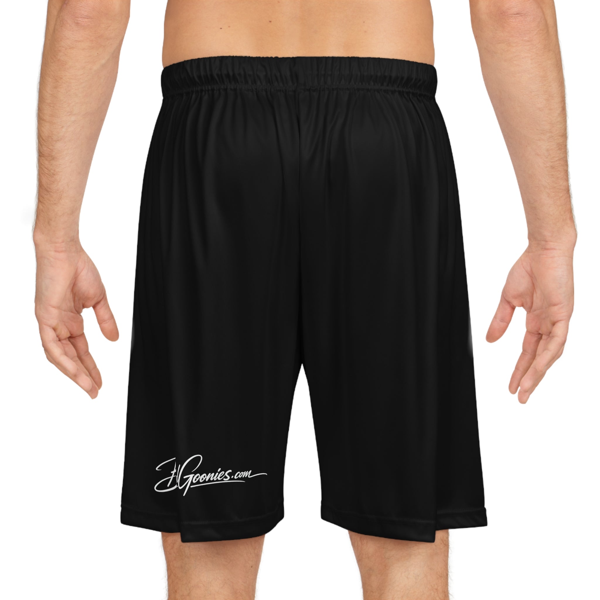 Basketball Shorts (Black) | Red Band Goonies