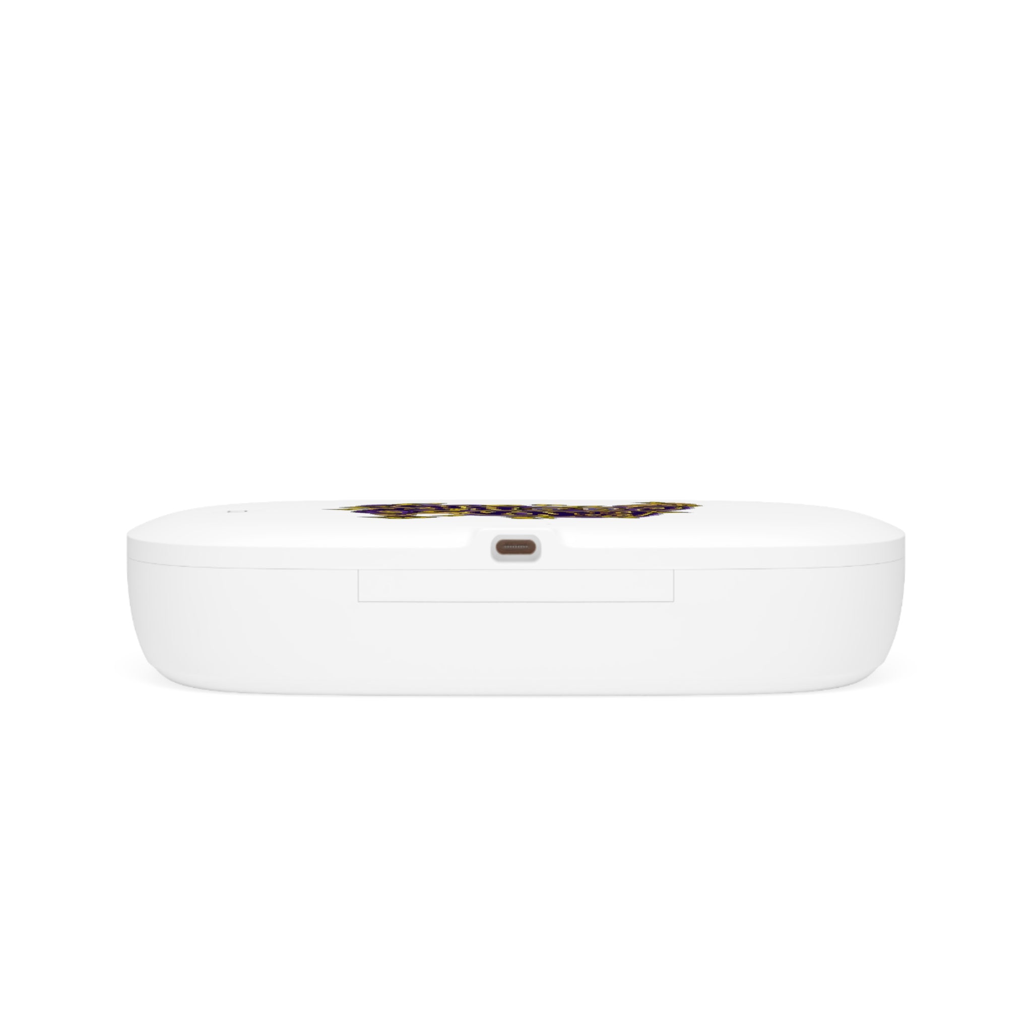 Purple & Yellow Band Goonie UV Phone Sanitizer and Wireless Charging Pad