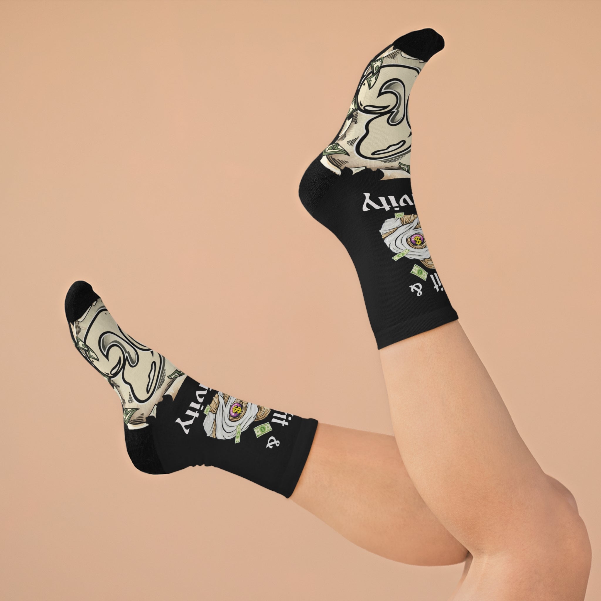OG Goonie "Profit is Positivity" Poly Socks