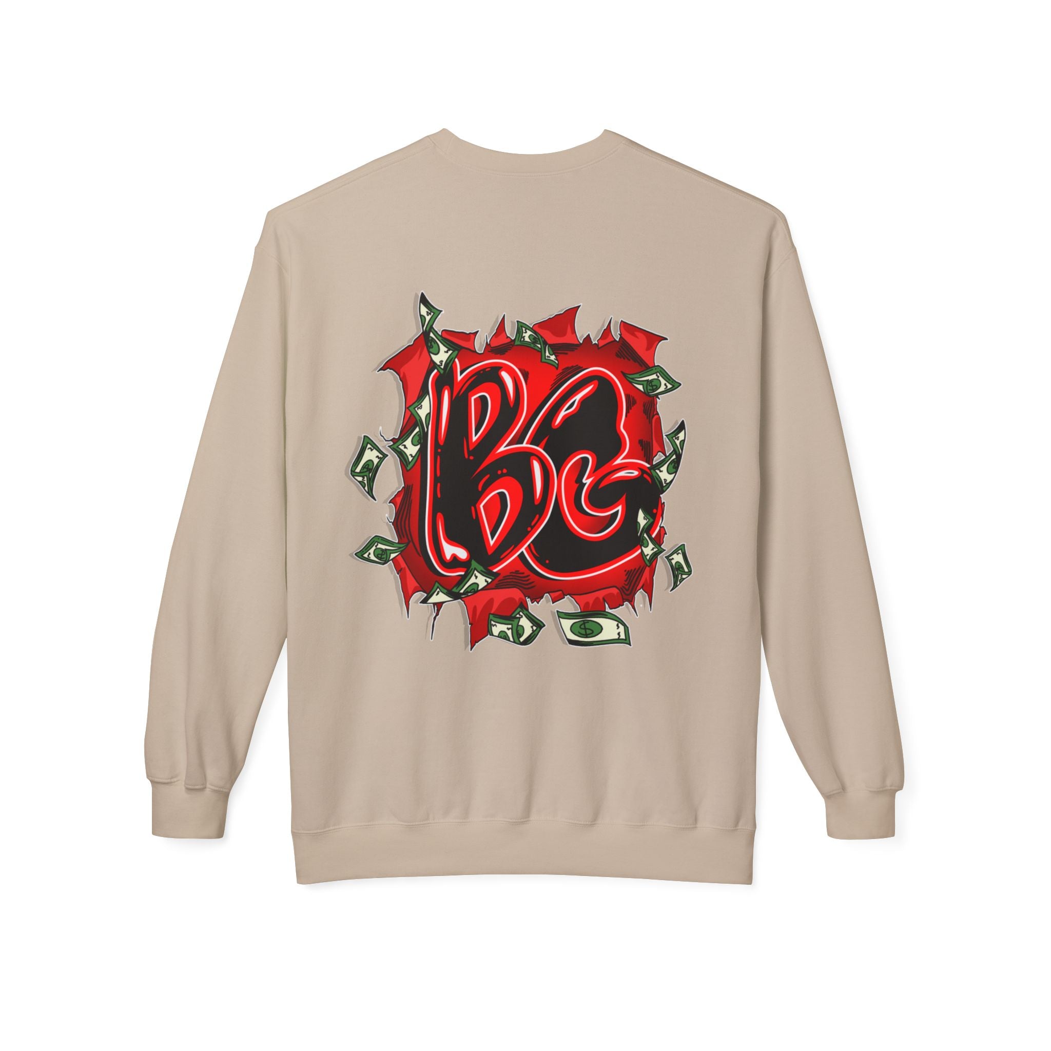 Midweight Soft Style Fleece Crewneck Sweatshirt
