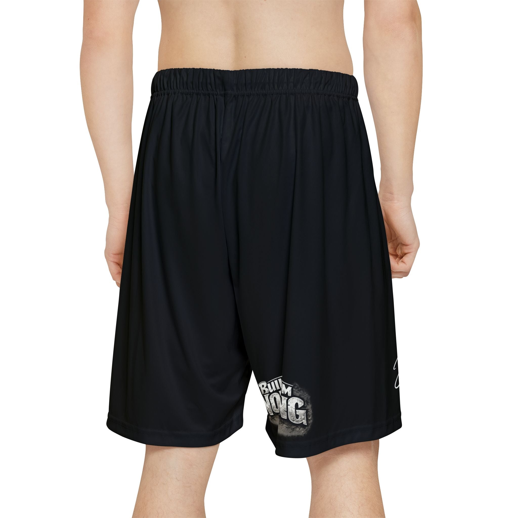 Men’s Sports Shorts (Black) | Blue Goonie "Built from Nothing"