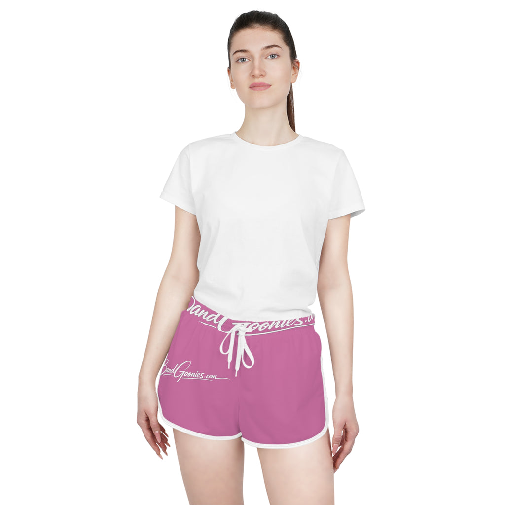 Women's Relaxed Shorts (Pink) | Band Goonies Branded