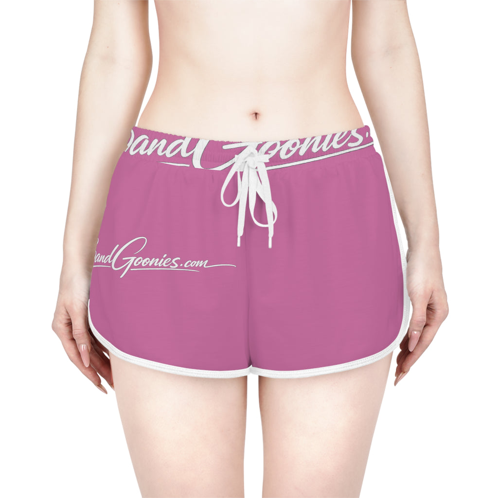 Women's Relaxed Shorts (Pink) | Band Goonies Branded