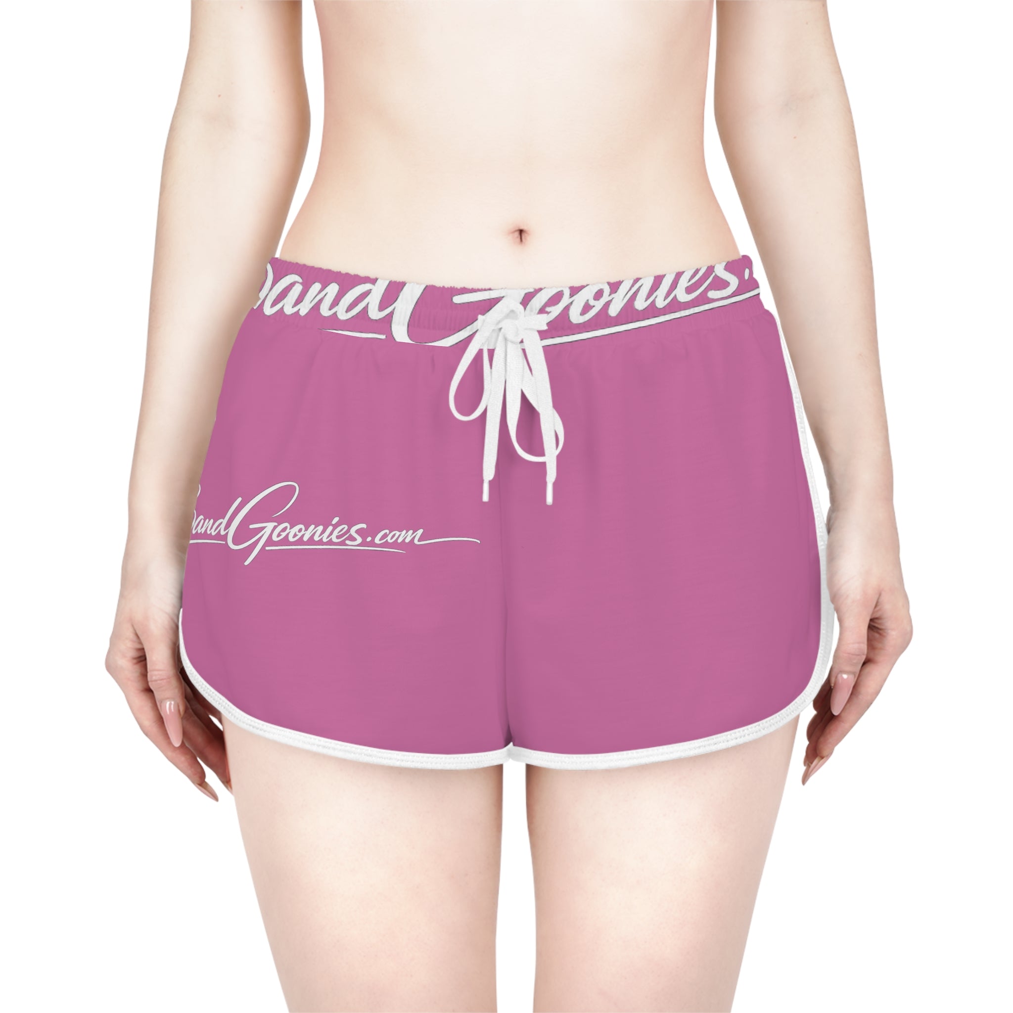 Women's Relaxed Shorts (Pink) | Band Goonies Branded
