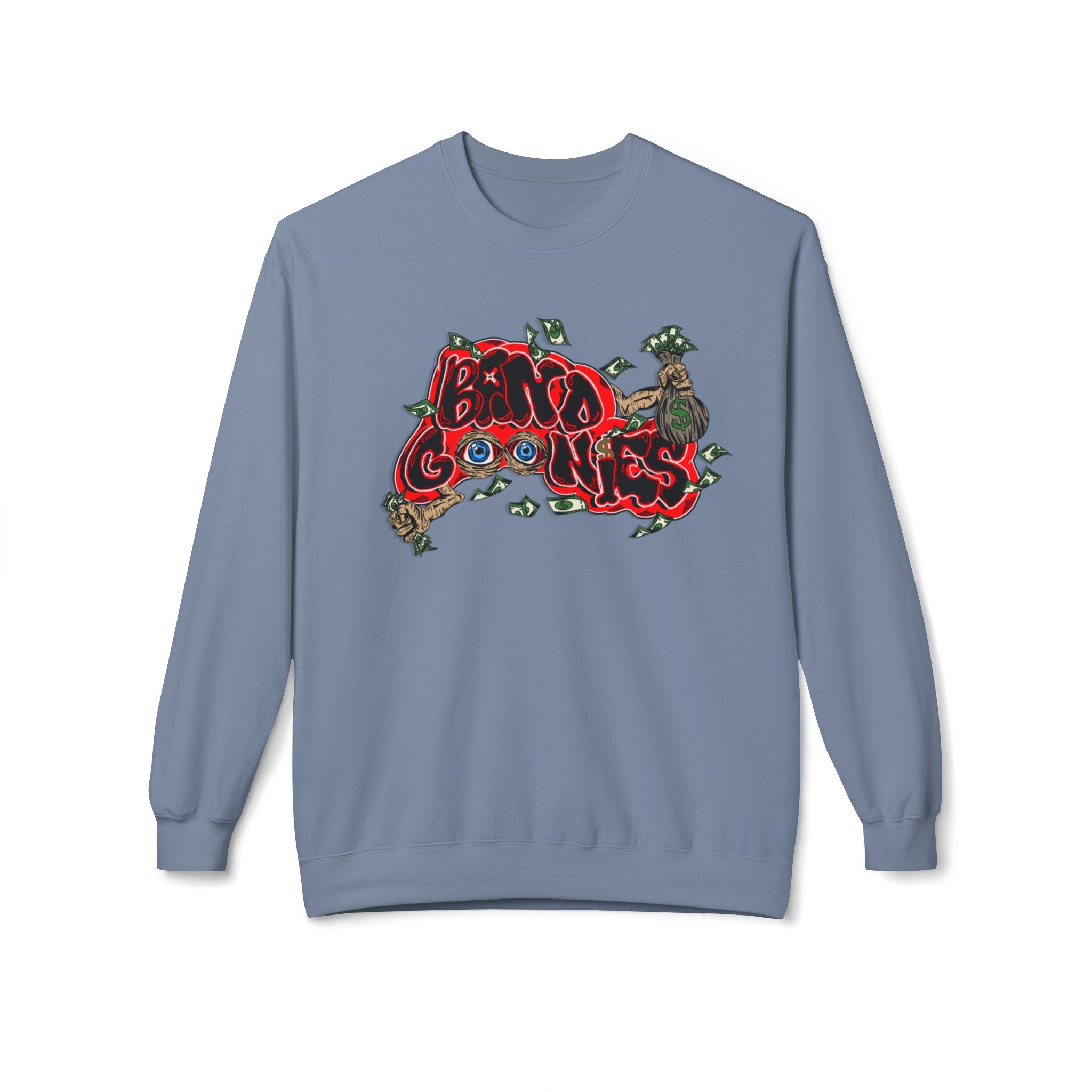 Midweight Soft Style Fleece Crewneck Sweatshirt