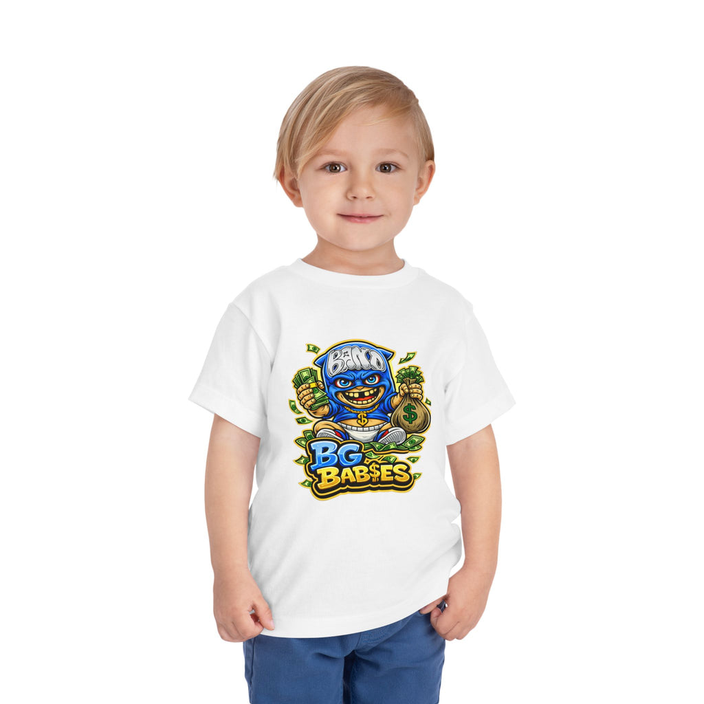 Toddler Short Sleeve T-Shirts | Blue BG Babies