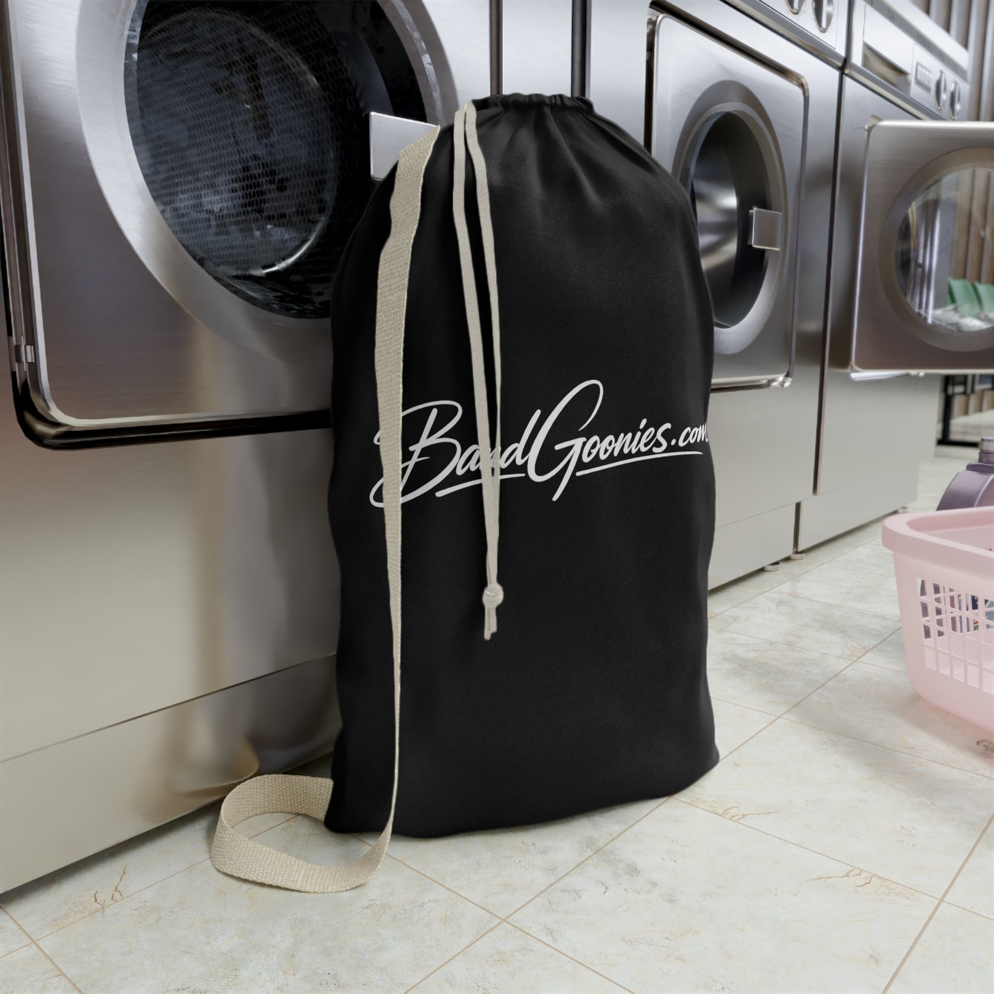 Laundry Bag | Red Goonie "The Grind Don't Stop, People Do"