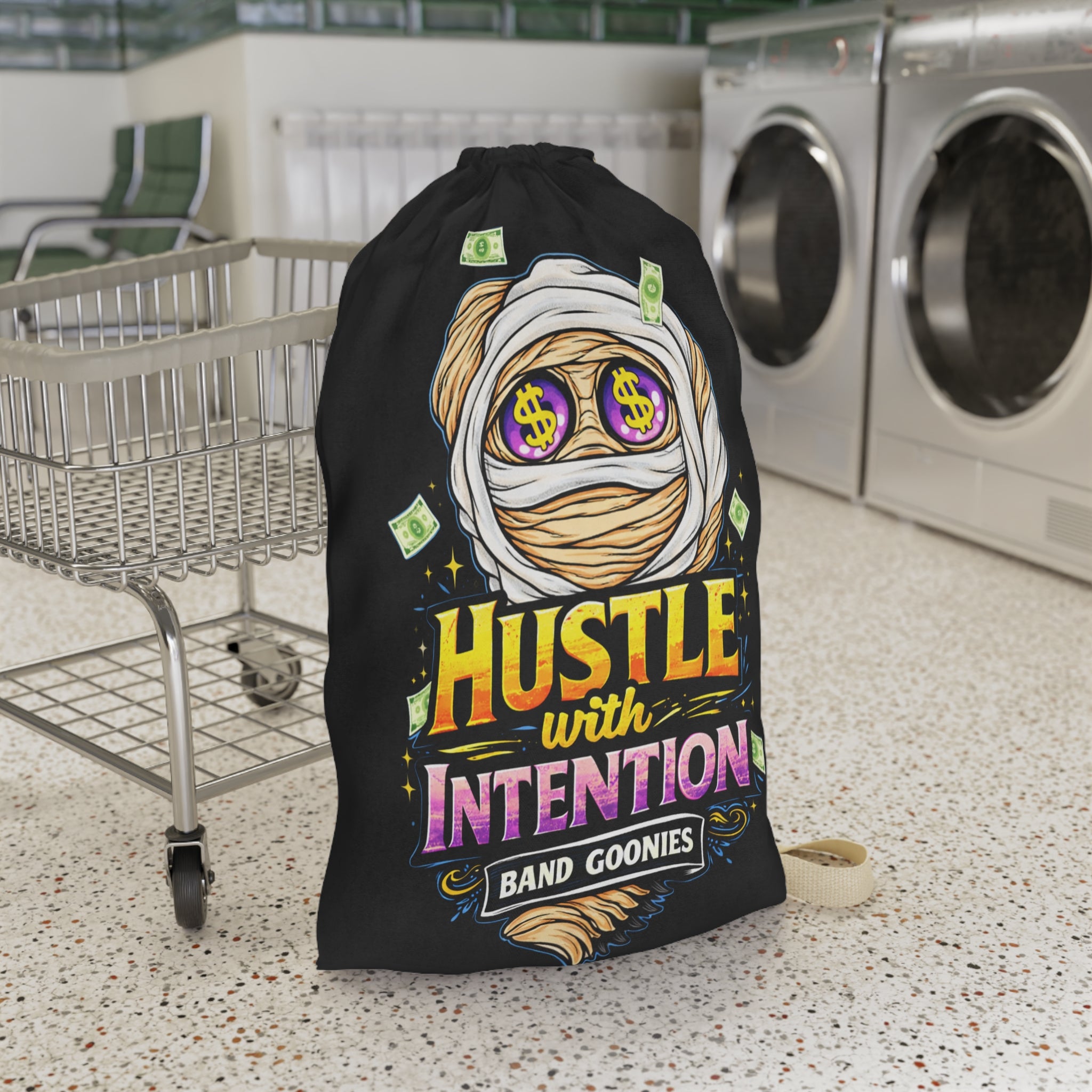 Laundry Bag | OG Goonie "Hustle with Intention"