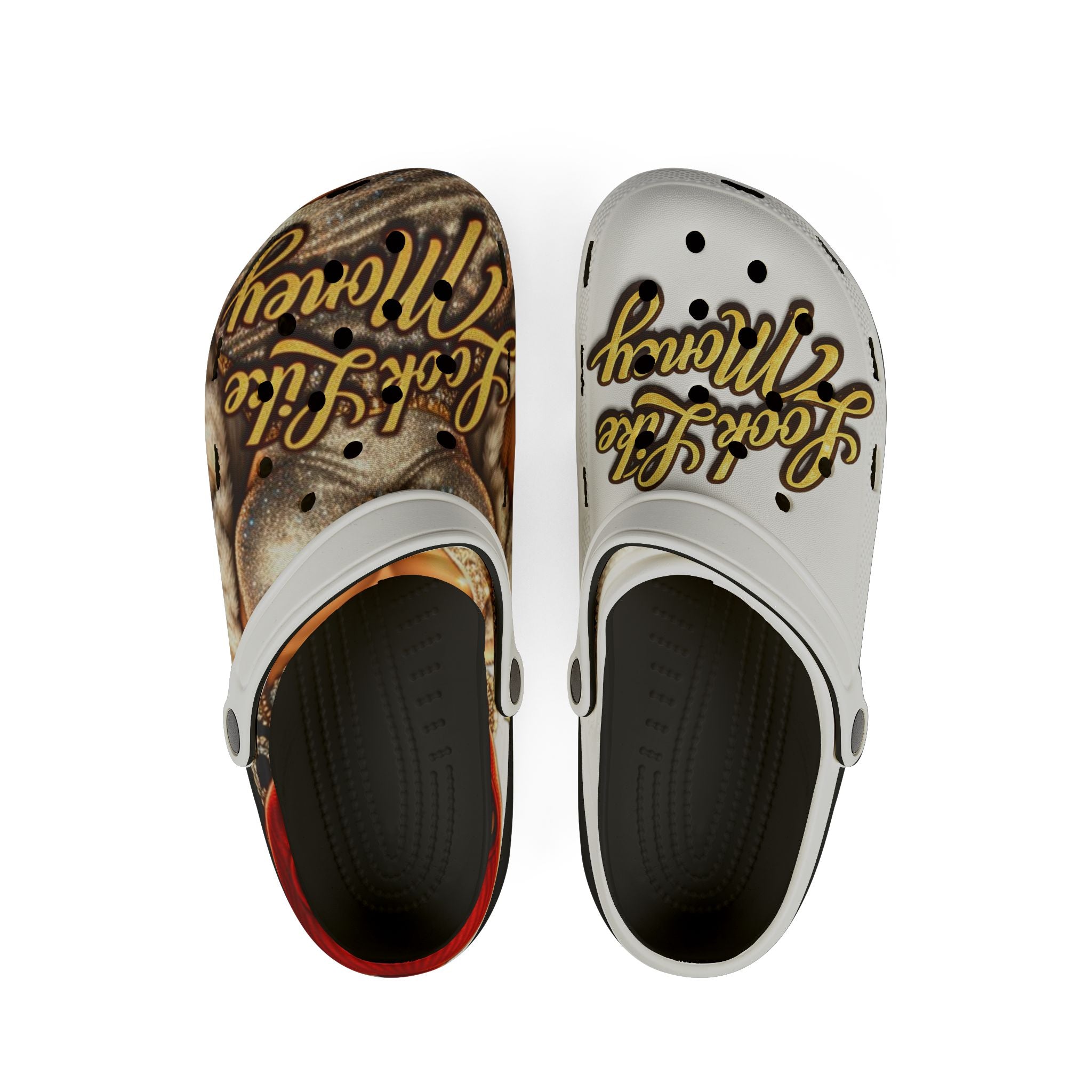 Foam Rubber Clog Shoes | Girl Goonie "Look Like Money"