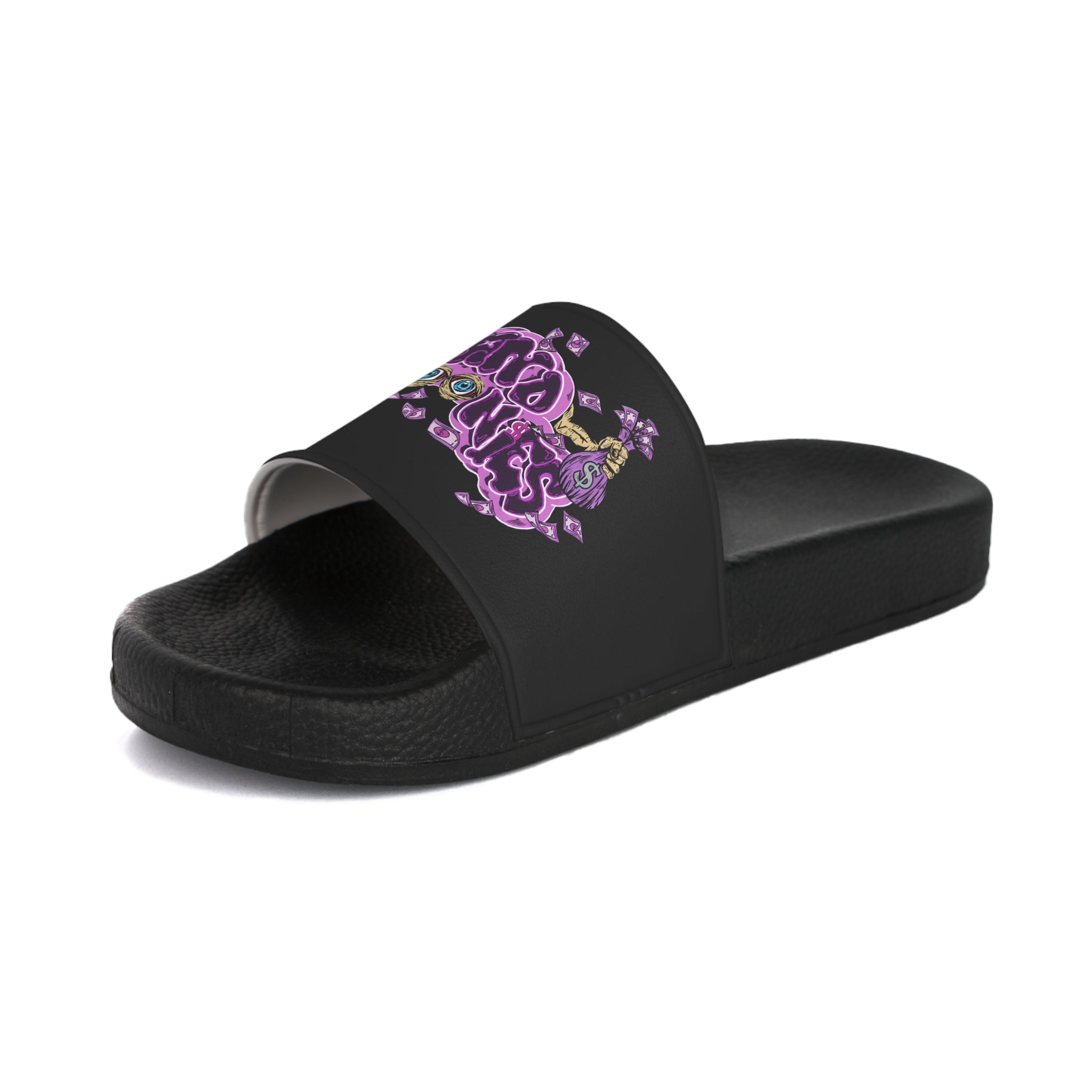 Women's Slide Sandals | Purple Band Goonies