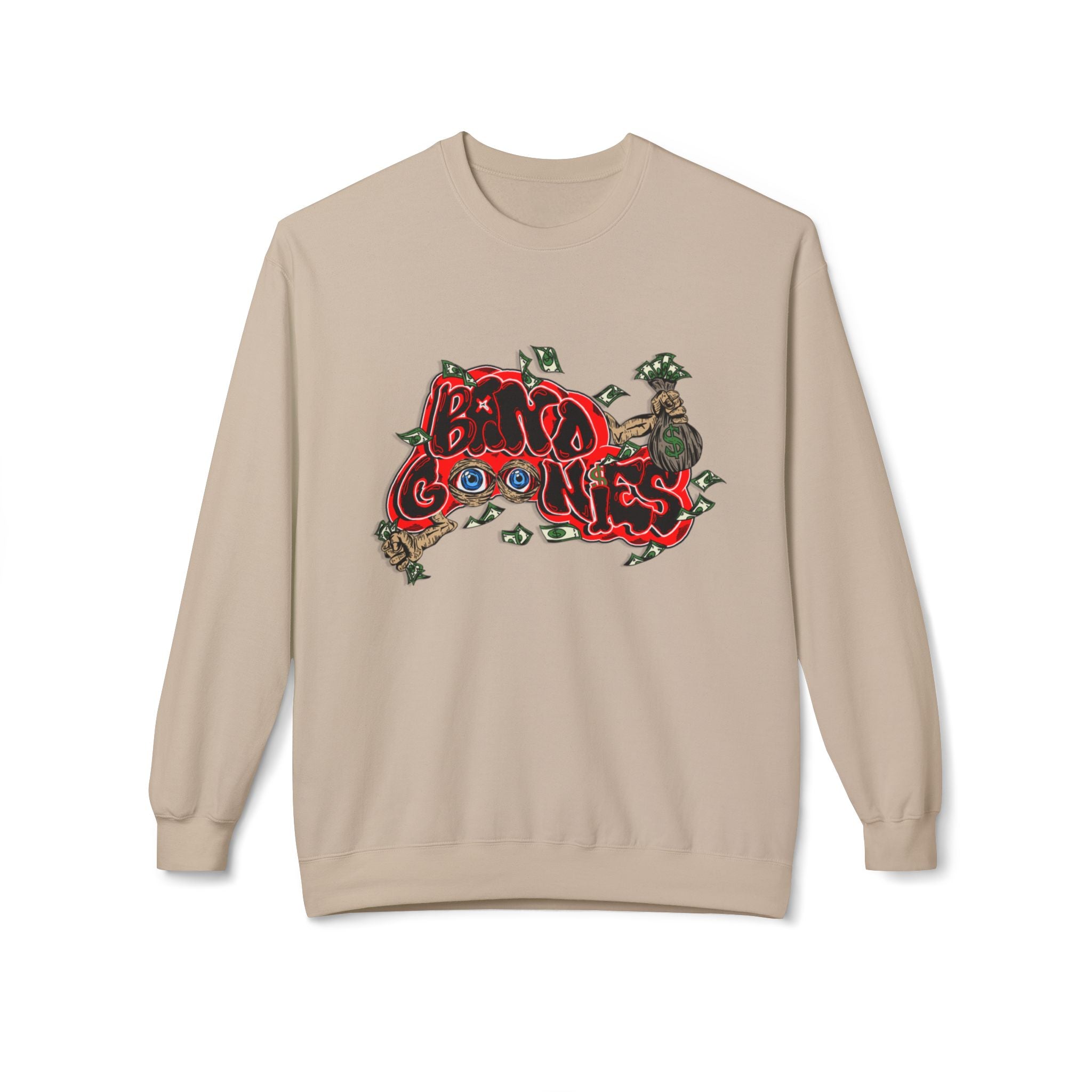 Midweight Soft Style Fleece Crewneck Sweatshirt