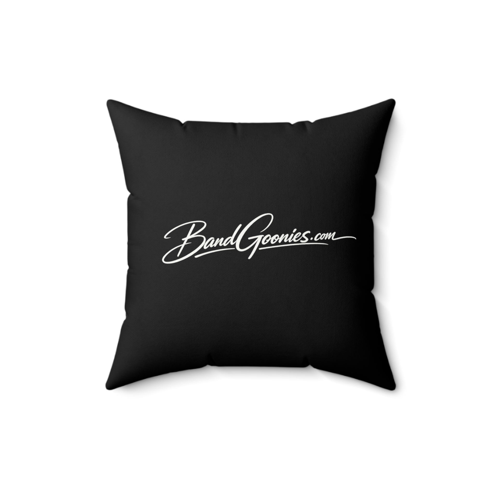 Faux Suede Square Pillow | Red Girl Goonie "Linda y Pagada"