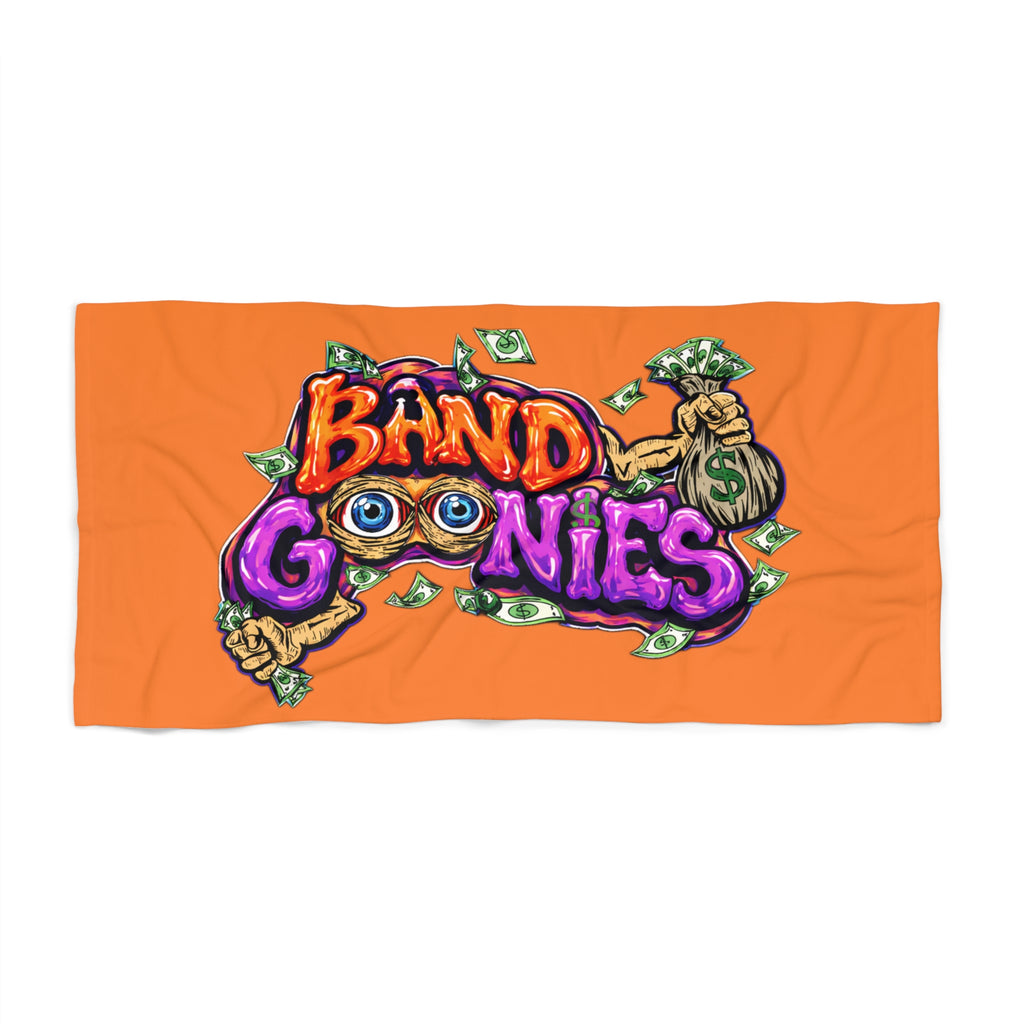 Beach Towel | Orange & Purple Band Goonies