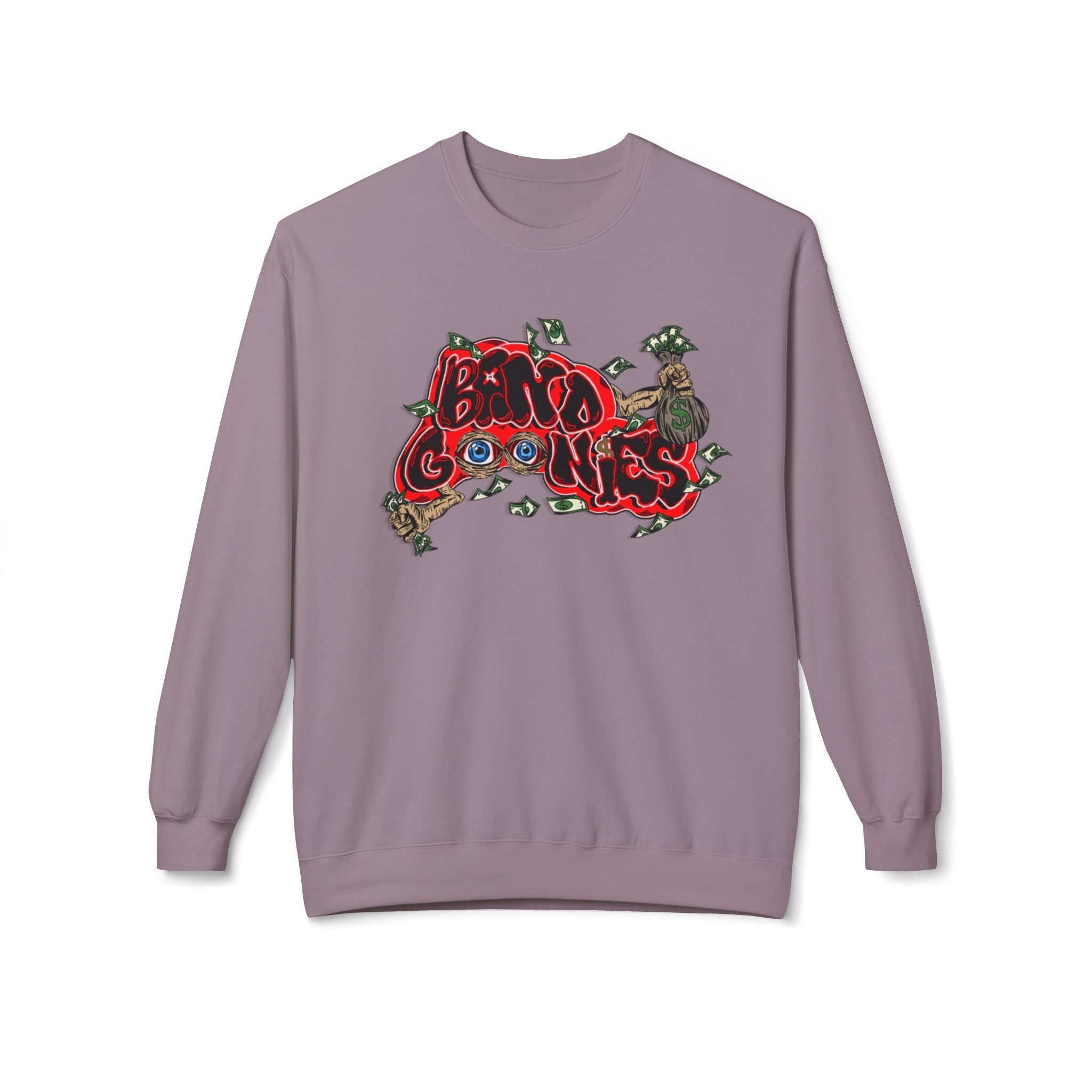 Midweight Soft Style Fleece Crewneck Sweatshirt