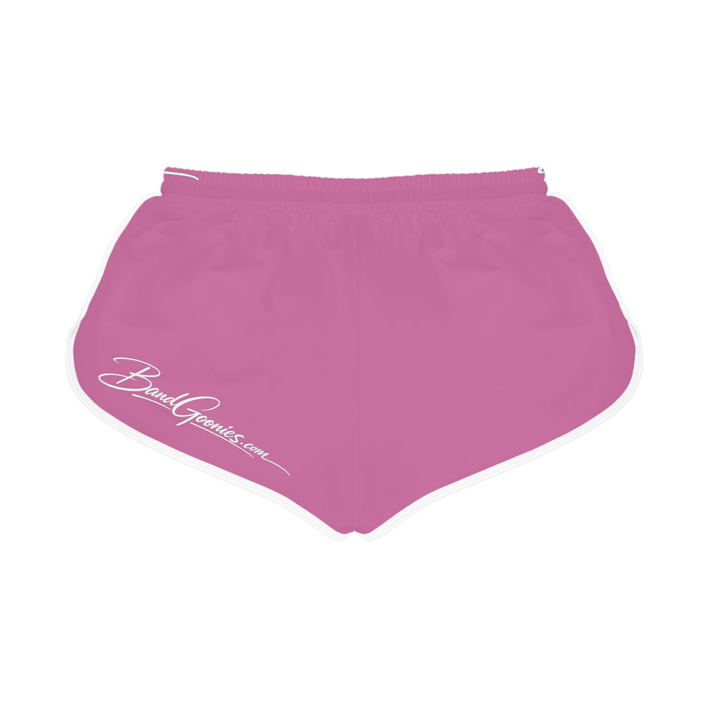 Women's Relaxed Shorts (Pink) | Band Goonies Branded