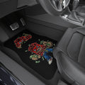 Car Mats (Set of 4) | Black & Red