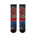 Crew Socks | Black & Red