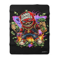 Sherpa Fleece Blanket | Red Goonie "Funds & Fire"