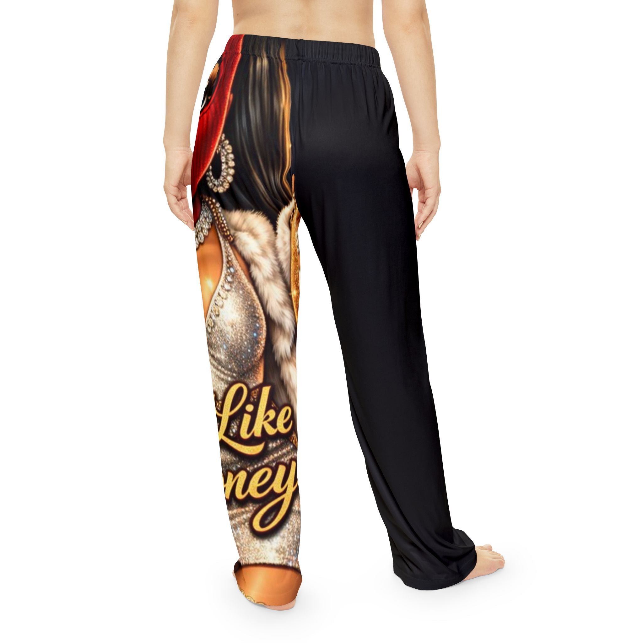 Women's Pajama Pants | Red Girl Goonie "Looks Like Money"
