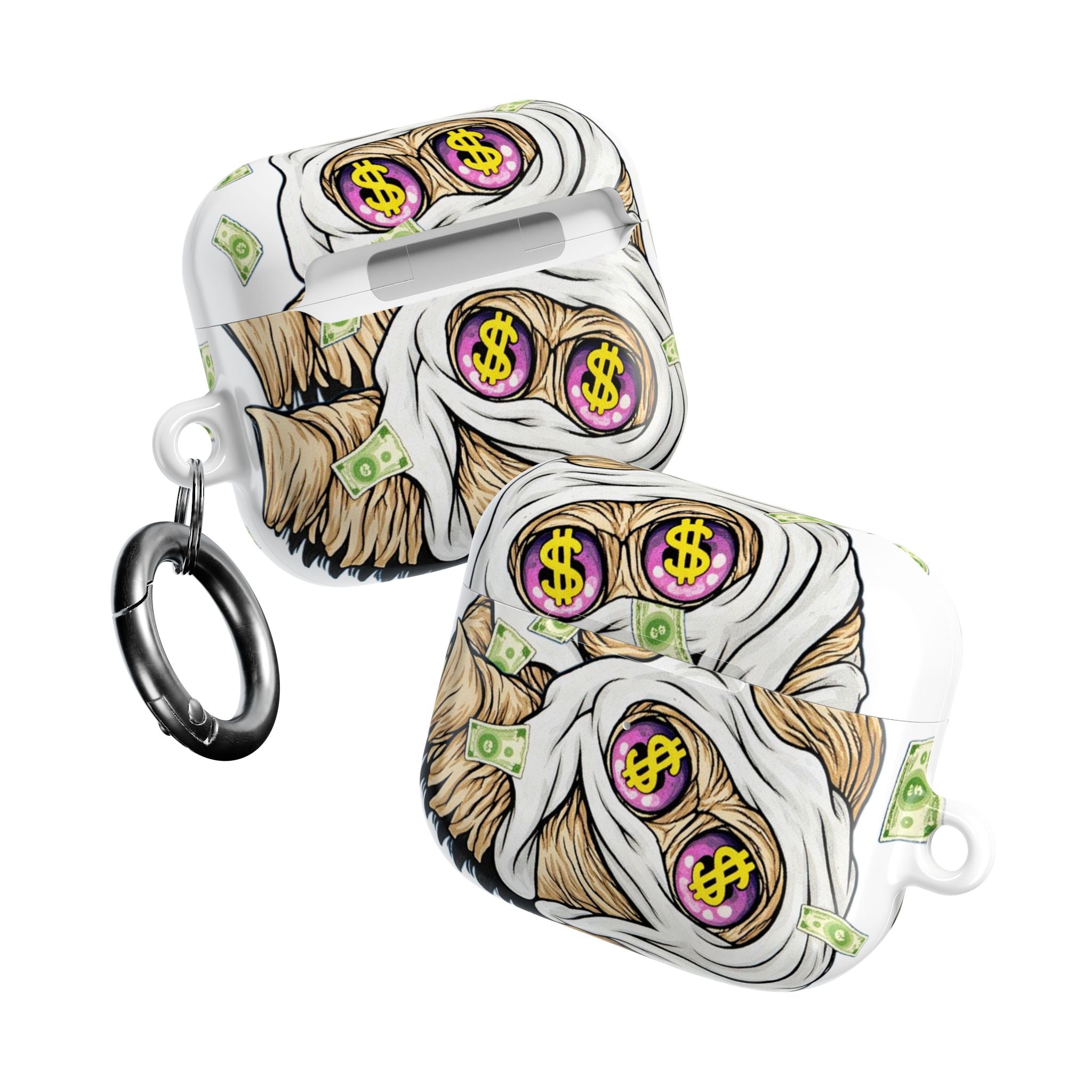 Air Pod Case with Carabiner