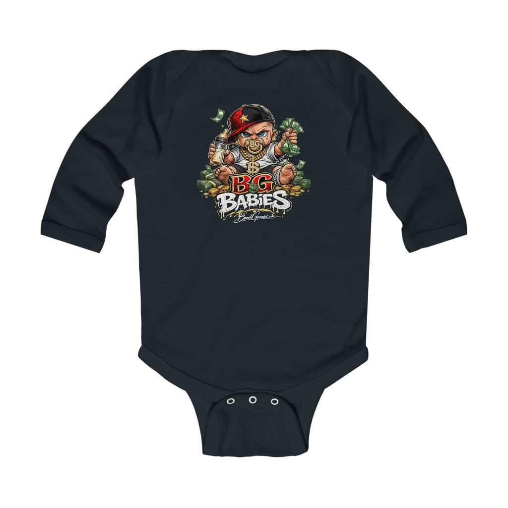 Infant Long Sleeve Bodysuit | Gold Star BG Babies