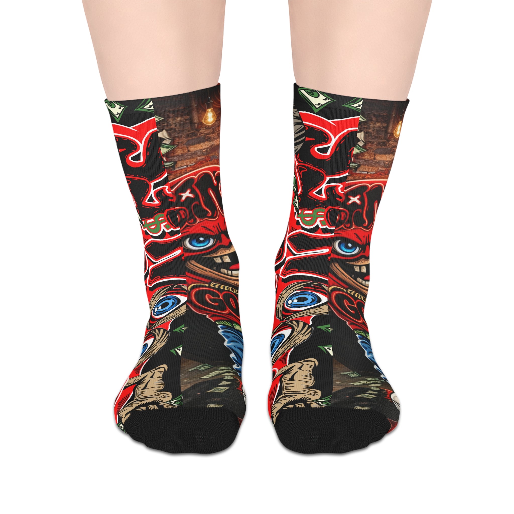 Mid-length Socks | Red Band Goonie