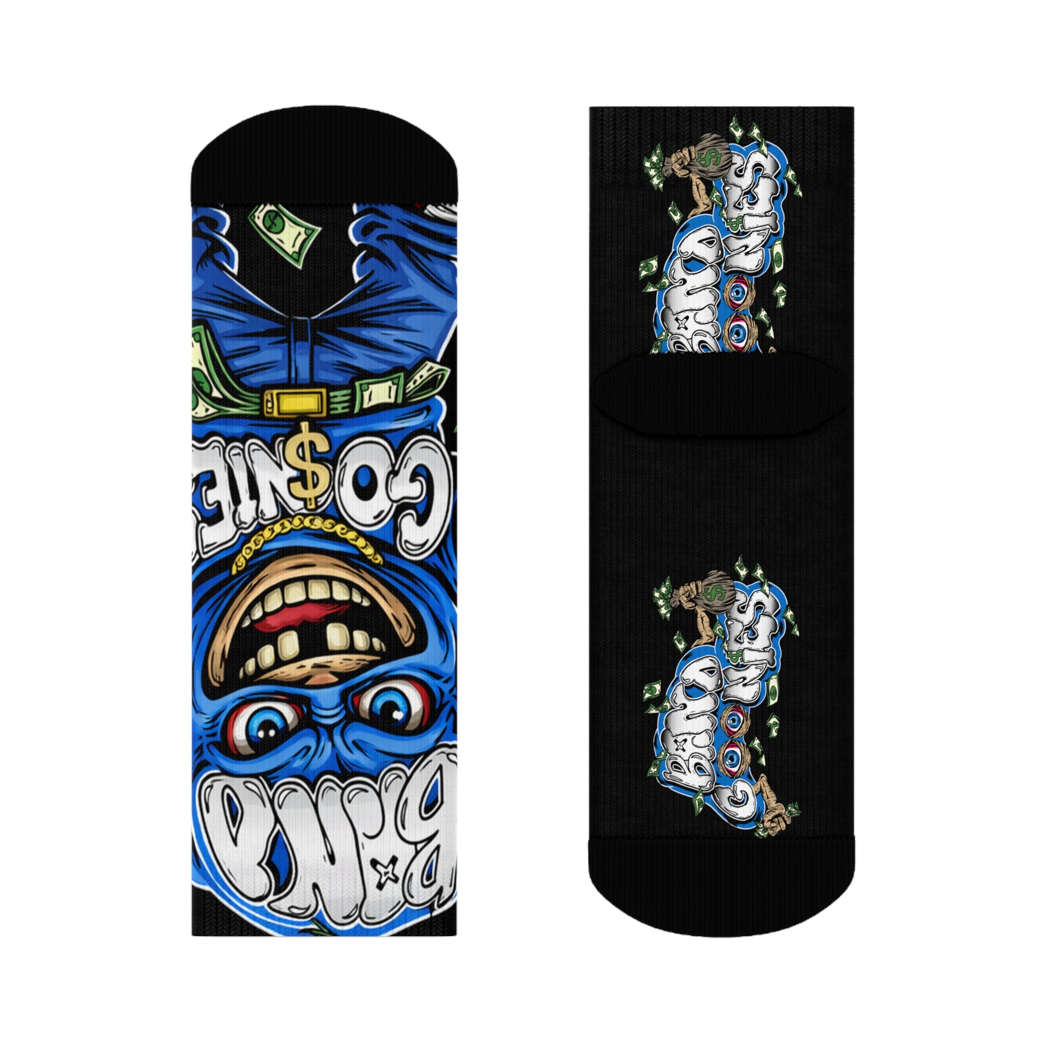 Crew Socks | Blue Goonie