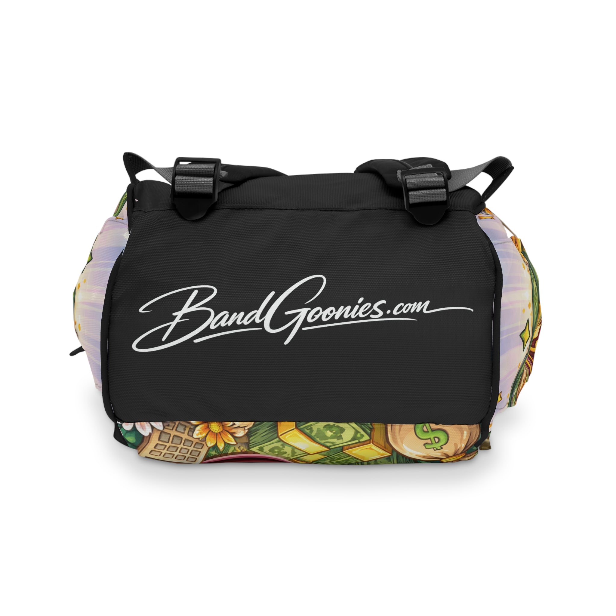 Multifunctional Diaper Backpack "Peace & Positivity"