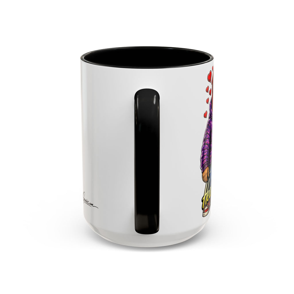 Accent Coffee Mug (15oz) | Red Goonie Couple "Heart on Lock"