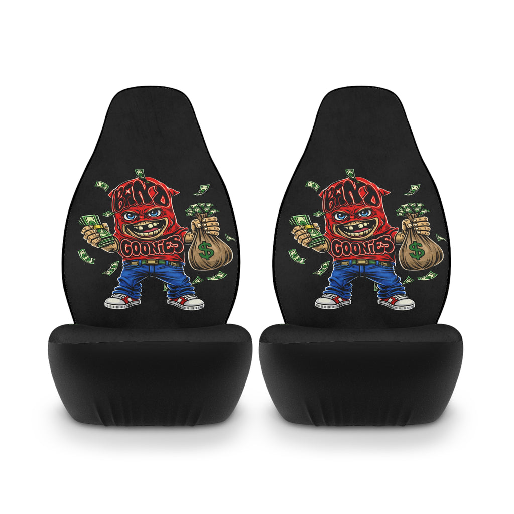 Polyester Car Seat Covers | Black & Red