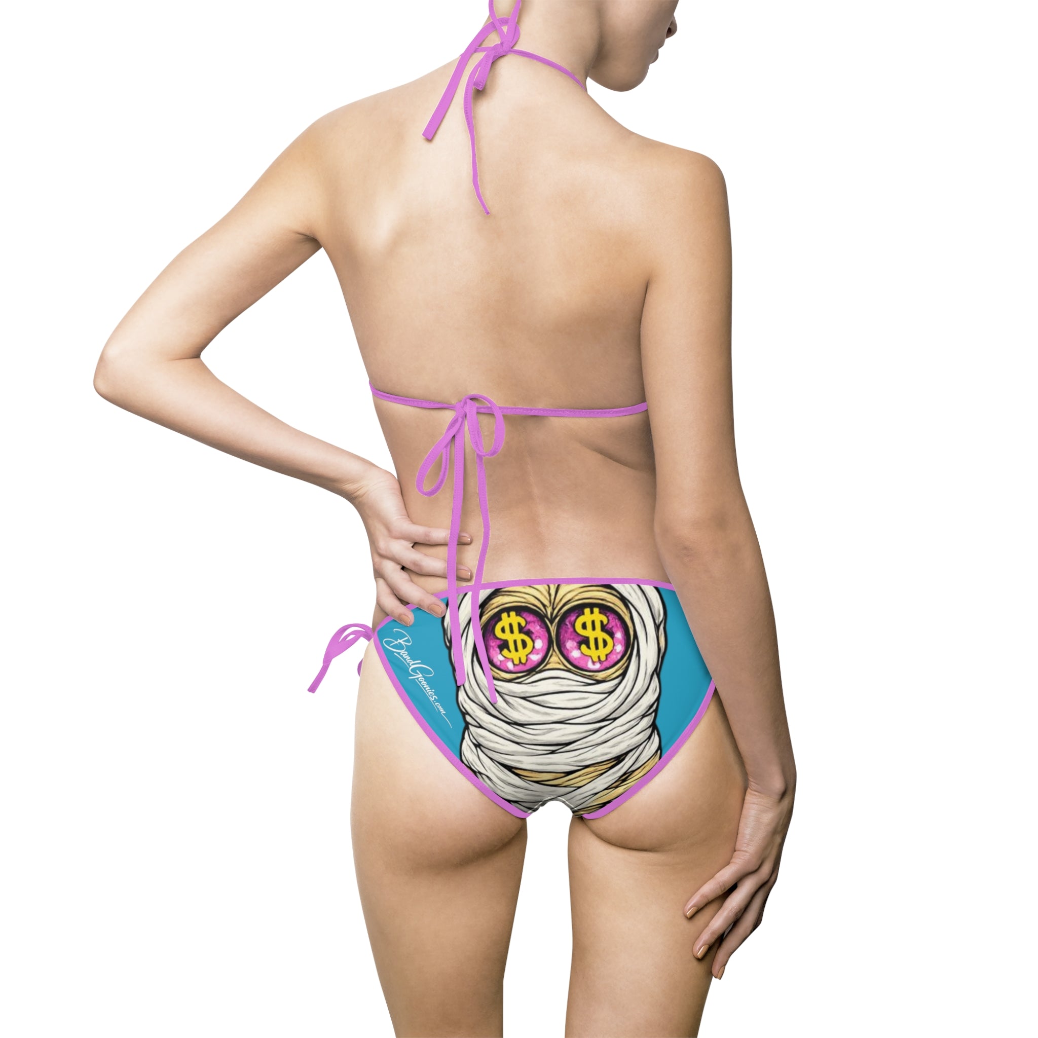 Women's Bikini Swimsuit | OG Goonie "Hustle with Intention"