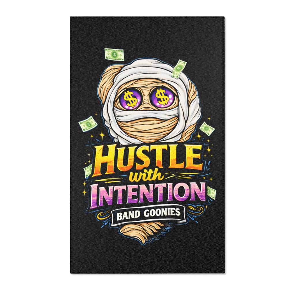 Area Rug | OG Goonie "Hustle with Intention"
