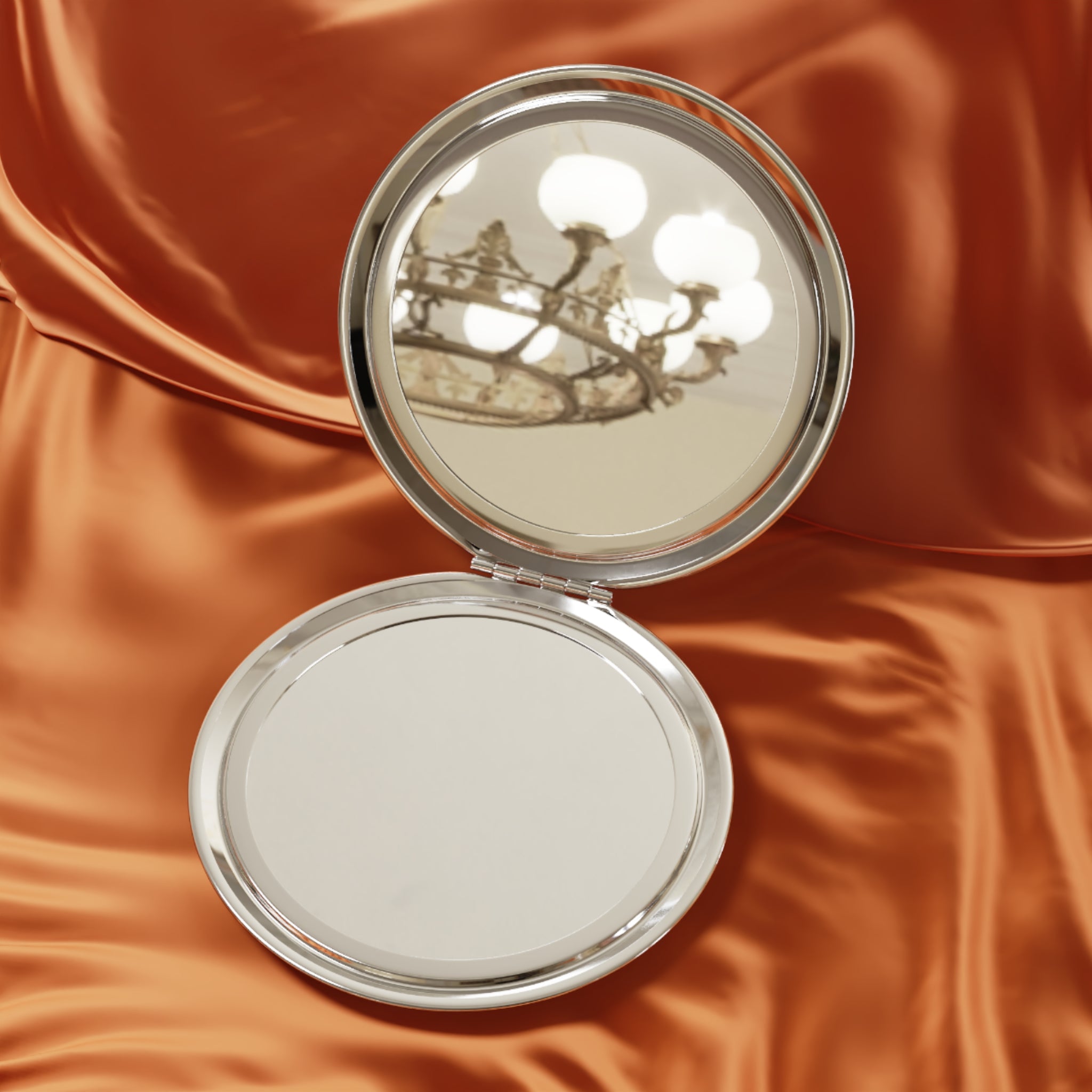 Compact Travel Mirror | Red Girl Goonie "Bubblegum Girl"