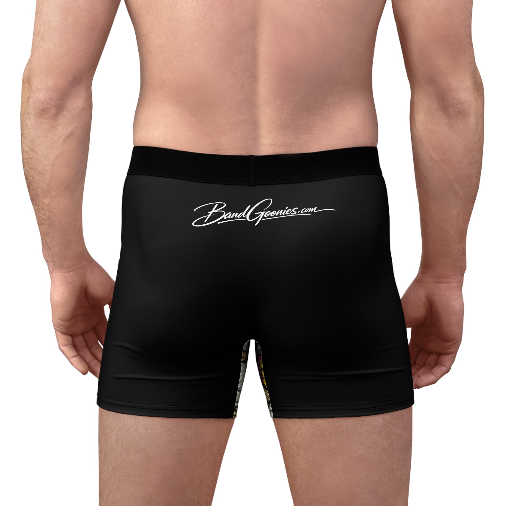 Men's Boxer Briefs (Black) | OG Goonie "Hustle with Intention"