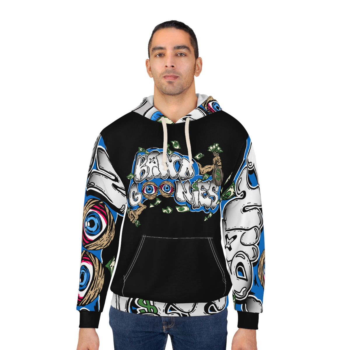 Blue Goonie Pullover Hoodie