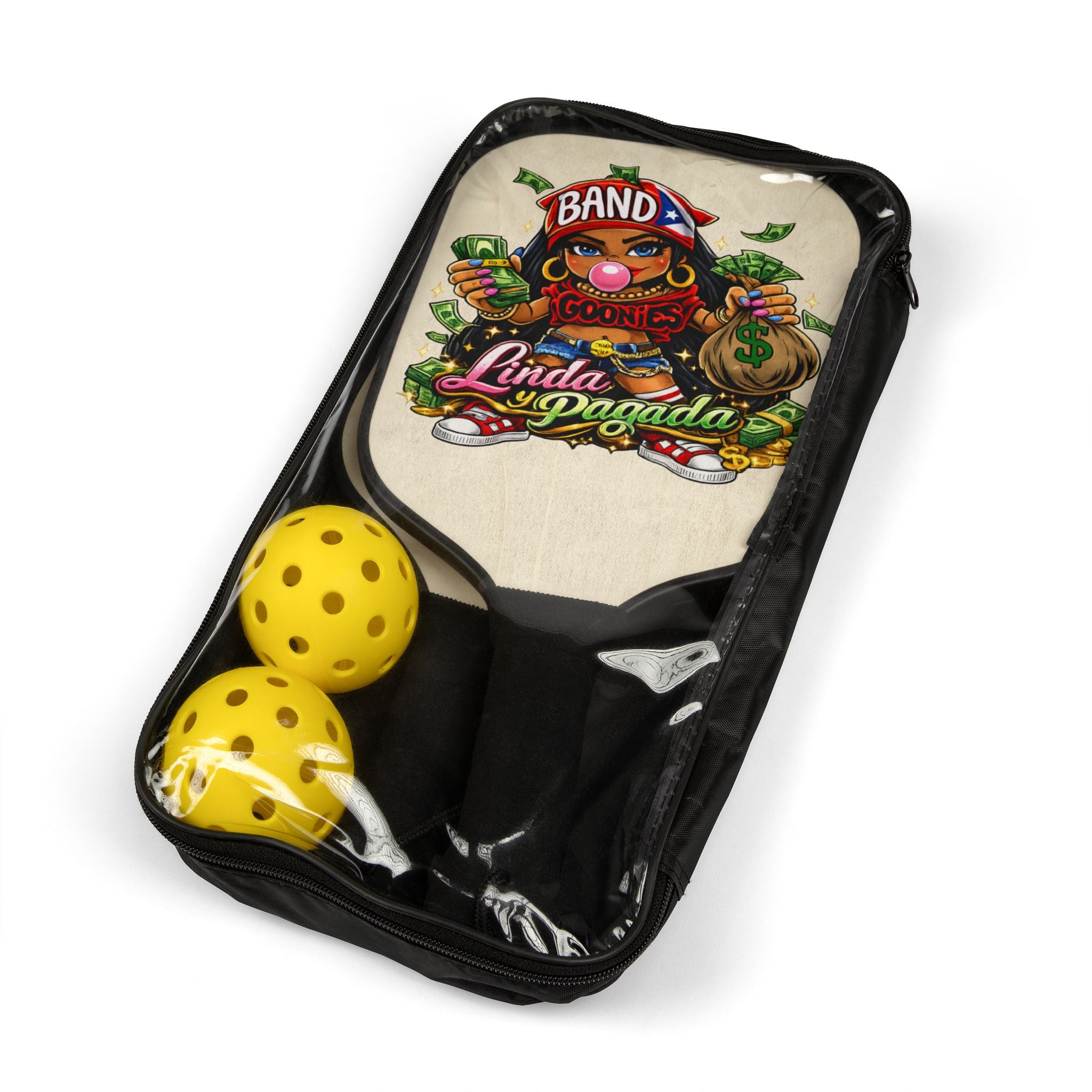 Pickleball Kit | Red Girl Goonie "Linda y Pagada"