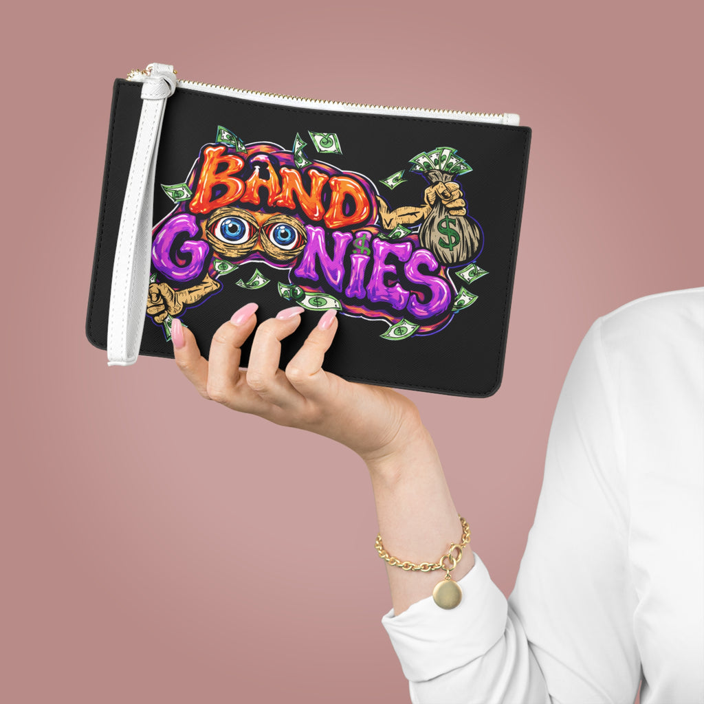 Clutch Bag | Orange & Purple Band Goonies