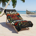 Beach Towel | Red Goonie "The Grind Don't Stop, People Do"