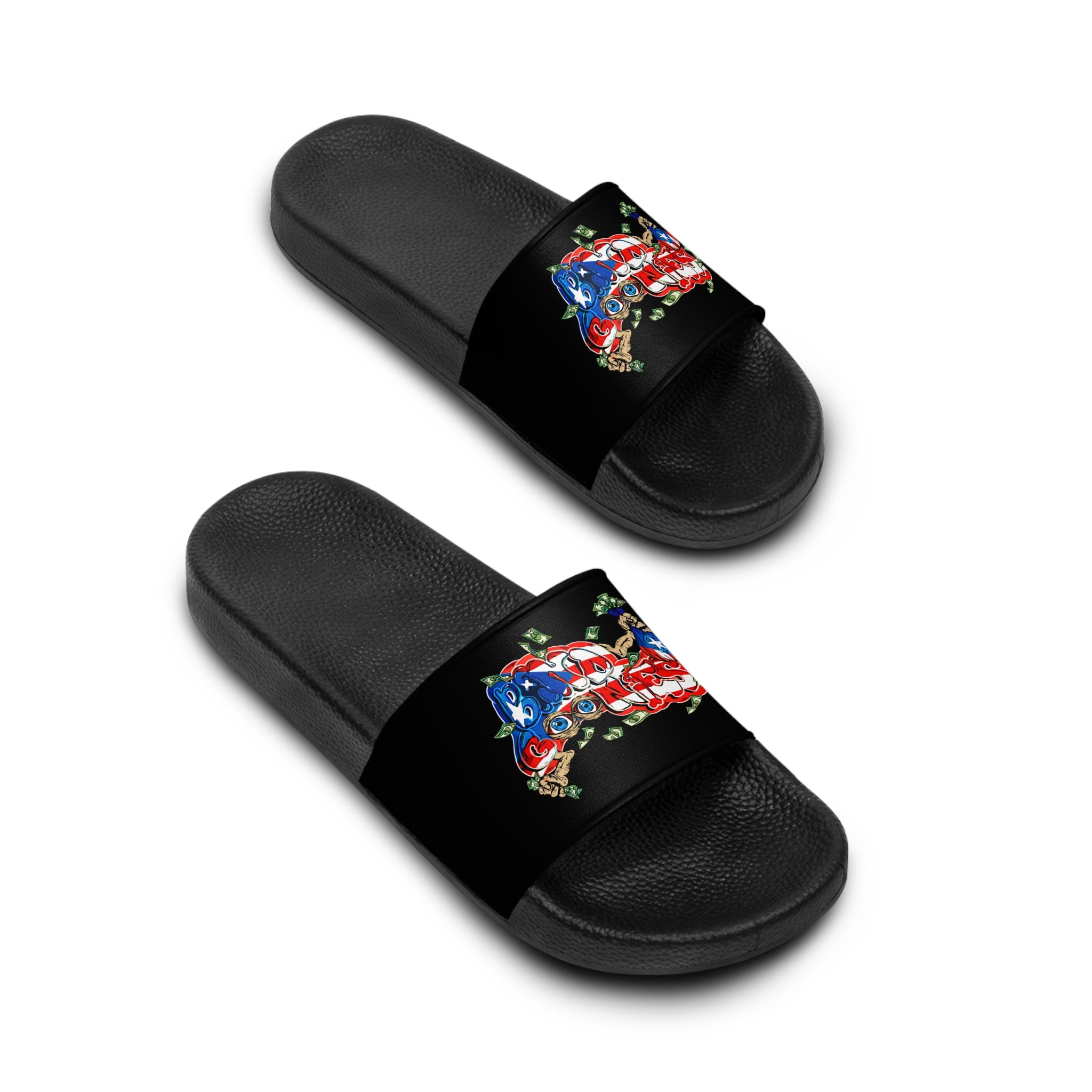 Women's Slide Sandals | Puerto Rico Band Goonies