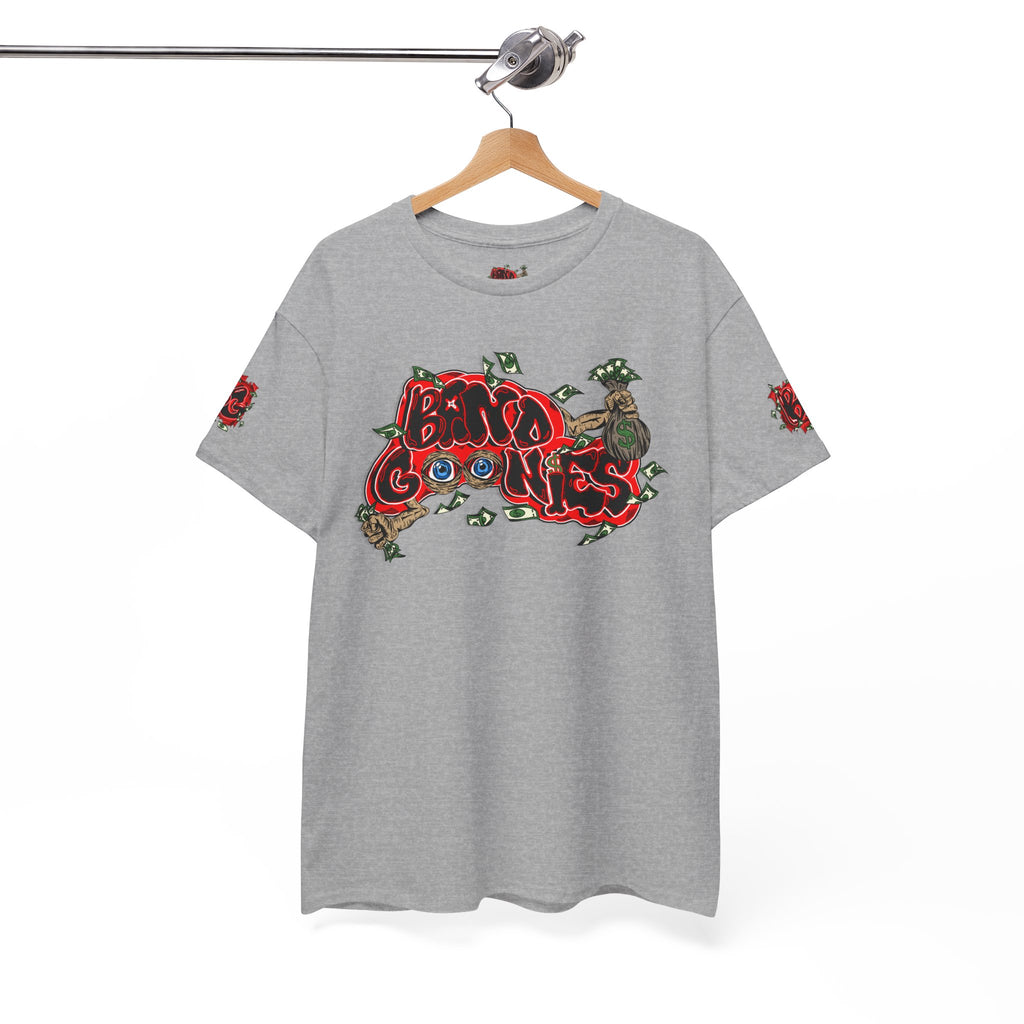 Heavy Cotton T-Shirt | White & Red